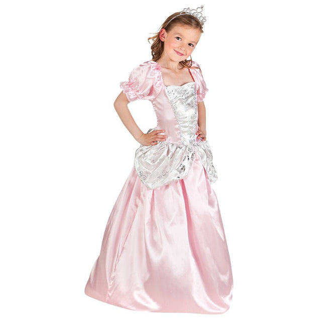 Prinsessenjurk Kind Roze Prom van Boland koop je bij Partywinkel