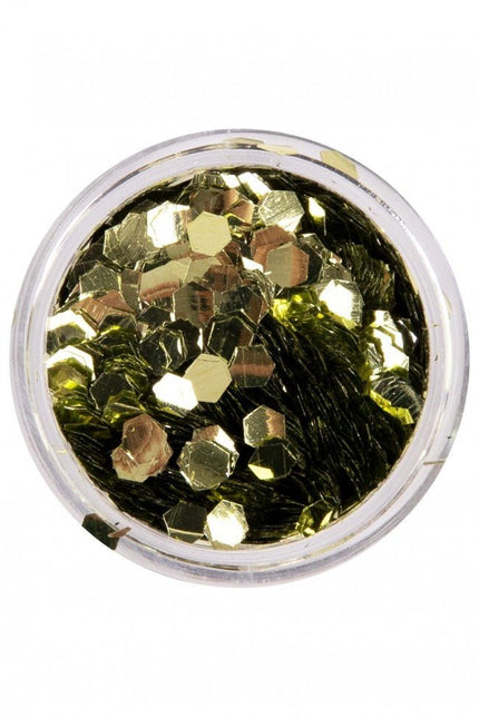 PXP Chunky Glitter Apple Green 2,5gr van PXP Professional Colours koop je bij Partywinkel