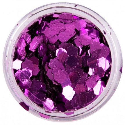 PXP Chunky Glitter Royal Purple 2,5gr van PXP Professional Colours koop je bij Partywinkel