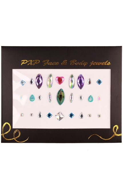 PXP Gezicht Sticker Face Jewels Model B van PXP Professional Colours koop je bij Partywinkel