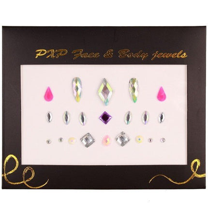 PXP Gezicht Sticker Face Jewels Model G van PXP Professional Colours koop je bij Partywinkel