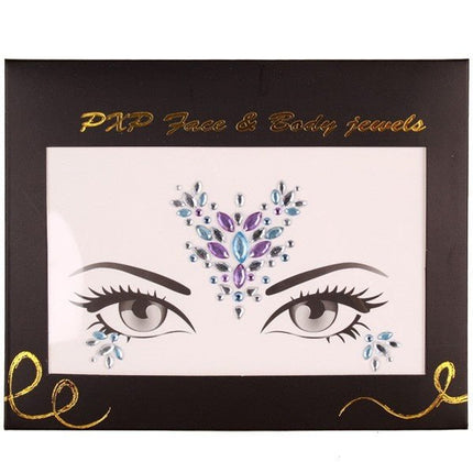 PXP Gezicht Sticker Face Jewels Model L van PXP Professional Colours koop je bij Partywinkel
