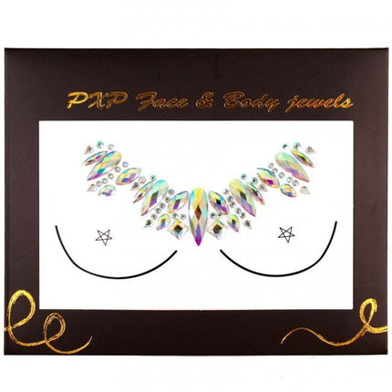 PXP Gezicht Sticker Face Jewels Model W van PXP Professional Colours koop je bij Partywinkel