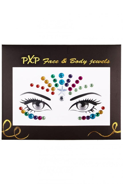 PXP Gezicht Sticker Face Jewels Rainbow Dream van PXP Professional Colours koop je bij Partywinkel