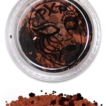 PXP Glitter Poeder Dark Copper 5gr van PXP Professional Colours koop je bij Partywinkel