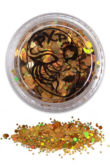 PXP Glitter Poeder Sparkling Gold 5gr van PXP Professional Colours koop je bij Partywinkel