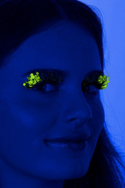 PXP Nep Wimpers Glitter UV Groen Barranquilla van PXP Professional Colours koop je bij Partywinkel