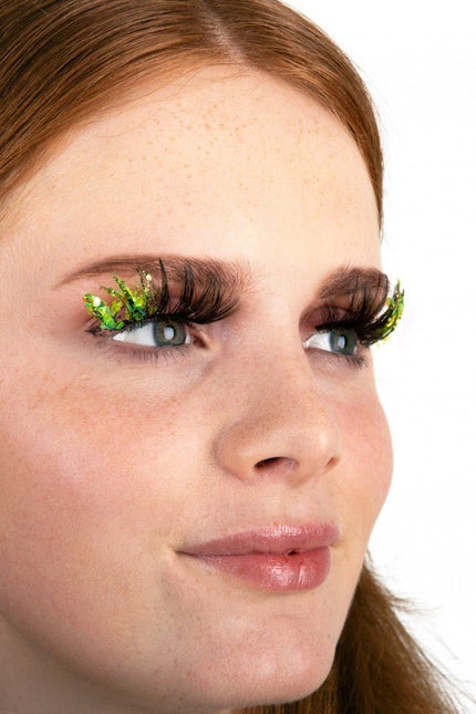 PXP Nep Wimpers Glitter UV Lime Barranquilla van PXP Professional Colours koop je bij Partywinkel