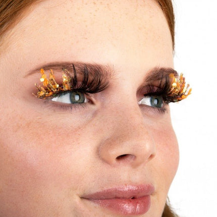 PXP Nep Wimpers Glitter UV Oranje Barranquilla van PXP Professional Colours koop je bij Partywinkel