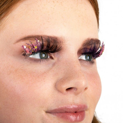 PXP Nep Wimpers Glitter UV Softpink Barranquilla van PXP Professional Colours koop je bij Partywinkel