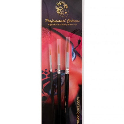 PXP Penselenset Rond 2 , 4 , 6 van PXP Professional Colours koop je bij Partywinkel