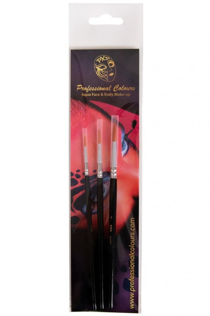 PXP Penselenset Rond 2 , 4 , 6 van PXP Professional Colours koop je bij Partywinkel