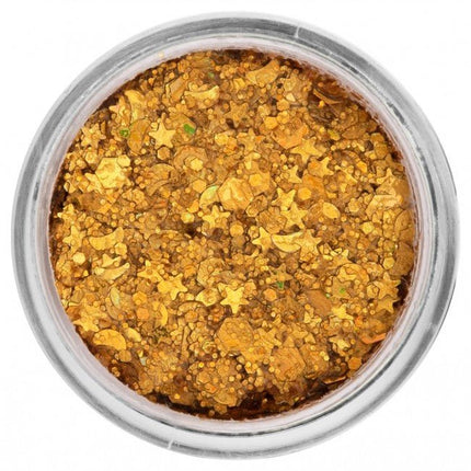 PXP Pressed Chunky Glitter Creme Gold Mellow 10ml van PXP Professional Colours koop je bij Partywinkel