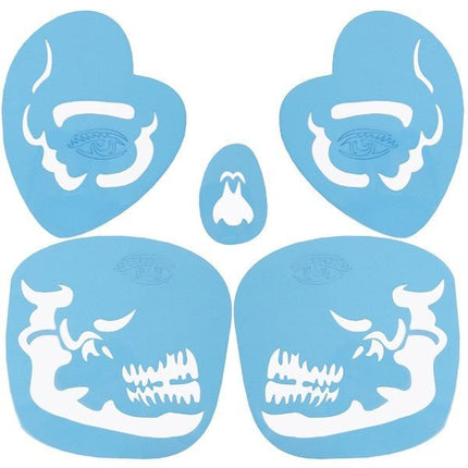 PXP Schmink Sjabloon Face Paint Skull van PXP Professional Colours koop je bij Partywinkel