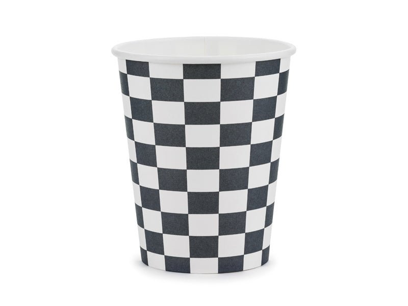 Race Bekers 220ml 6st van Partydeco koop je bij Partywinkel