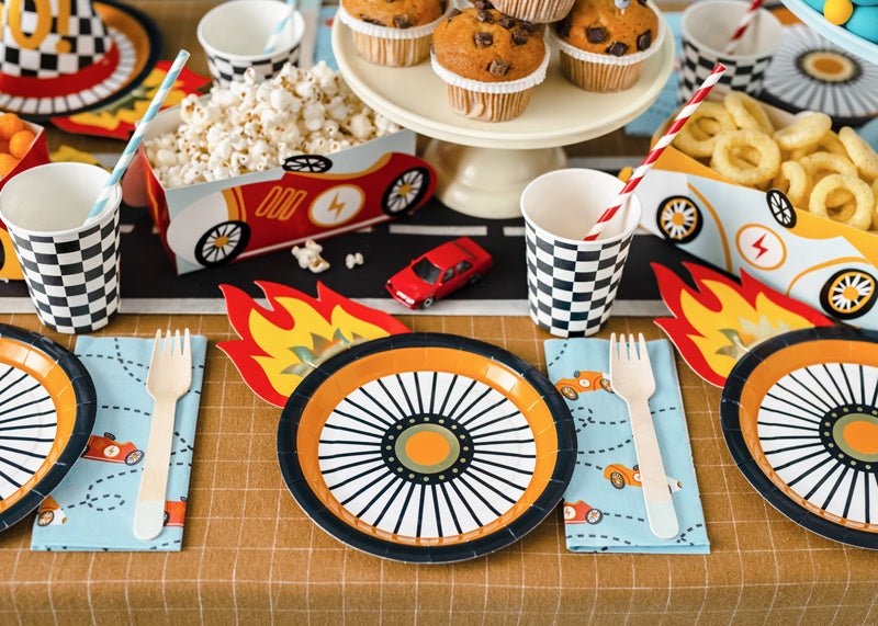 Race Borden 26,5cm 6st van Partydeco koop je bij Partywinkel