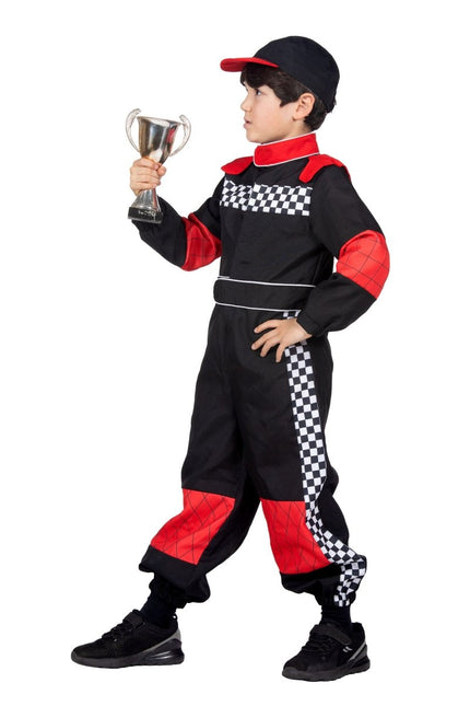 Racepak Kind 2 delig van Wilbers & Wilbers koop je bij Partywinkel