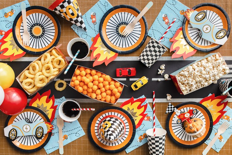 Race Servetten 16,5cm 12st van Partydeco koop je bij Partywinkel