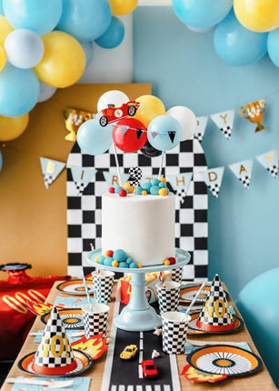 Race Servetten 16,5cm 12st van Partydeco koop je bij Partywinkel