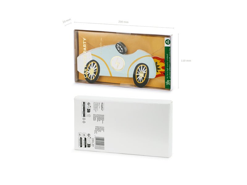 Race Uitnodigingen 6st van Partydeco koop je bij Partywinkel
