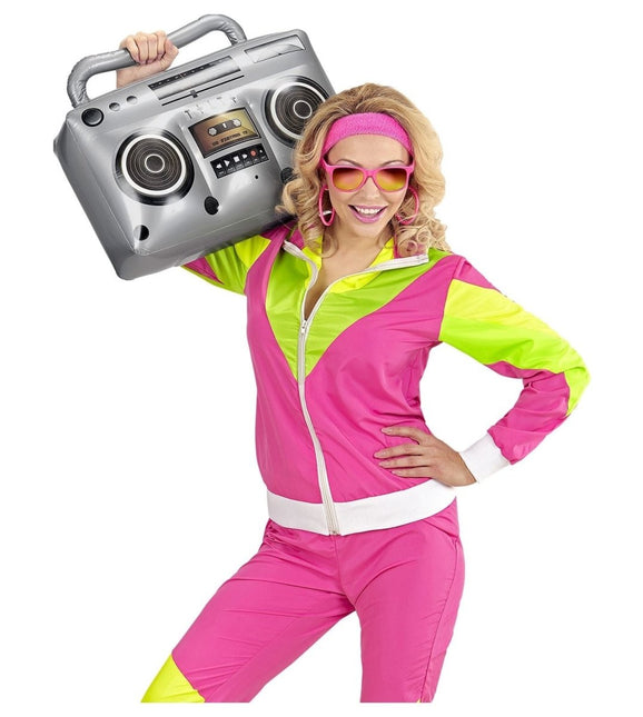 Radio Opblaas 50cm van Widmann koop je bij Partywinkel