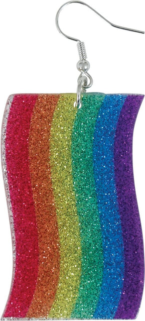 Rainbow earrings van Fiestas Guirca koop je bij Partywinkel