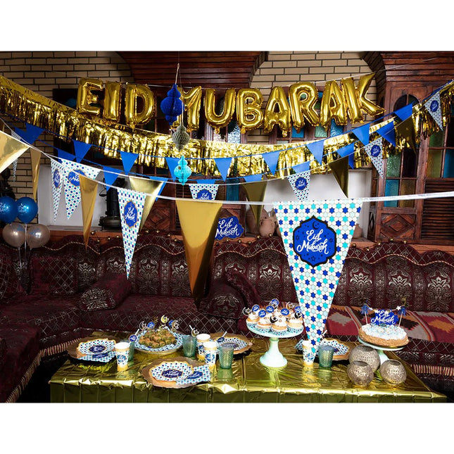 Ramadan Cocktailprikkers Eid Mubarak 12cm 12st van Boland koop je bij Partywinkel