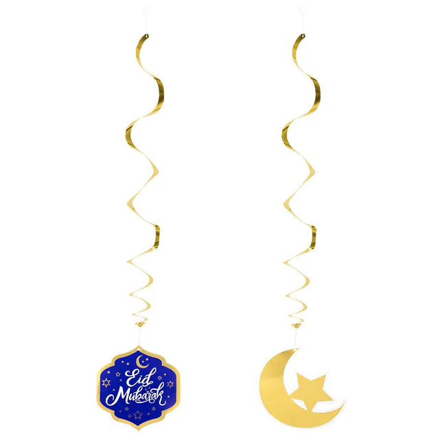 Ramadan Hangdecoratie Eid Mubarak 85cm van Boland koop je bij Partywinkel