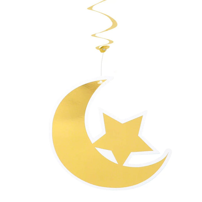 Ramadan Hangdecoratie Eid Mubarak 85cm van Boland koop je bij Partywinkel