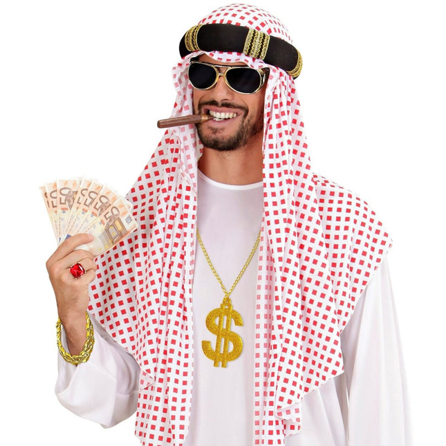 Rapper Accessoireset Goud 3 delig van Widmann koop je bij Partywinkel