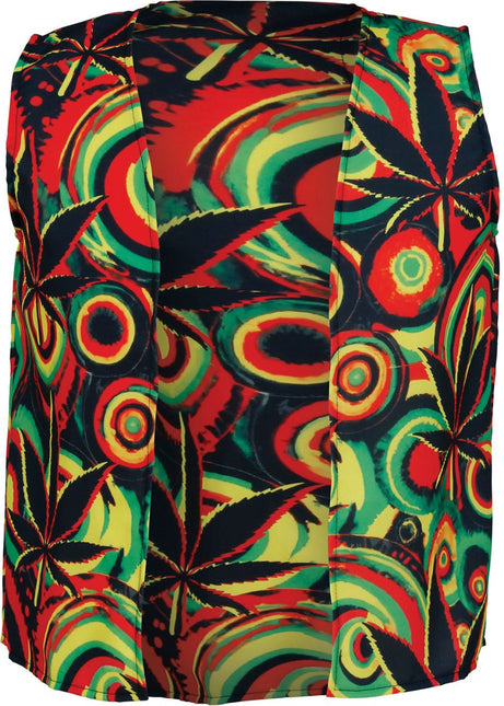 Rasta Vest Gekleurd van Fiestas Guirca koop je bij Partywinkel
