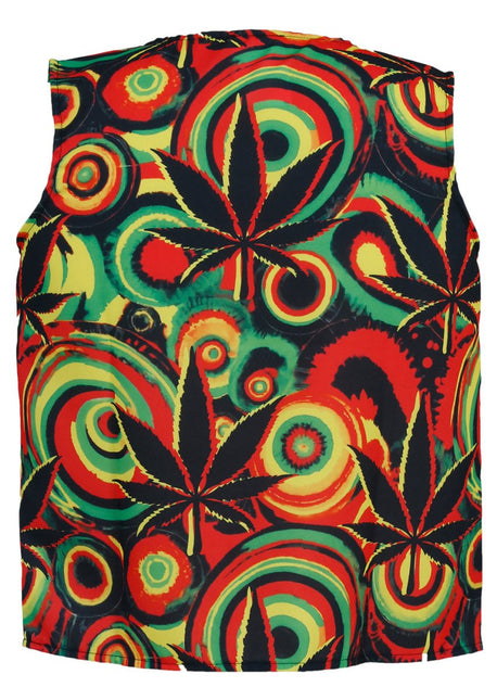 Rasta Vest Gekleurd van Fiestas Guirca koop je bij Partywinkel
