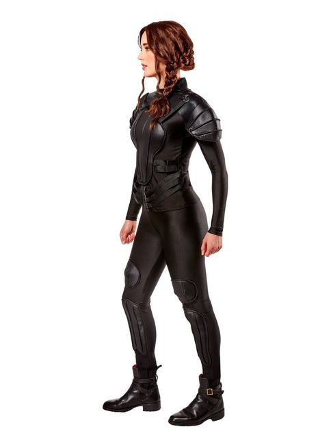 Rebel Katniss Deluxe Kostuum Dames van Rubies koop je bij Partywinkel