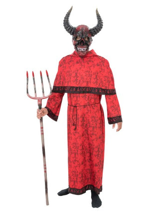 Men's Red Devil Costume, One Size