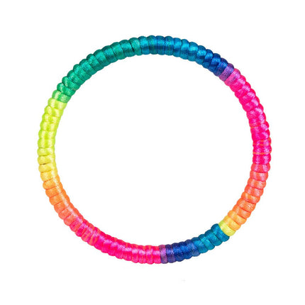 Regenboog Armband van Boland koop je bij Partywinkel