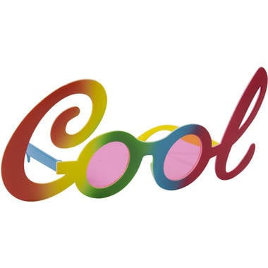 Regenboog Bril Cool van Folat koop je bij Partywinkel