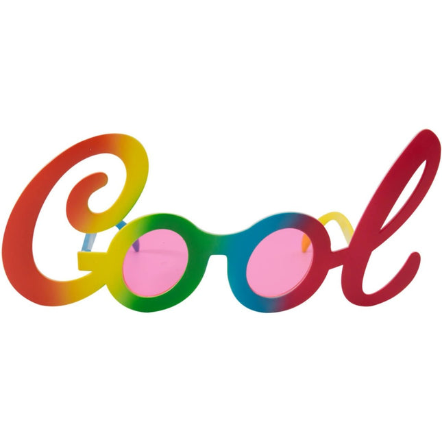 Regenboog Bril Cool van Folat koop je bij Partywinkel