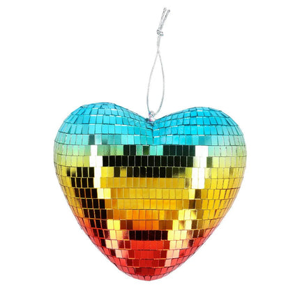 Regenboog Discobal 19cm van Boland koop je bij Partywinkel