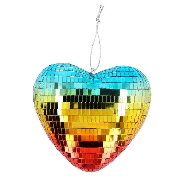 Regenboog Discobal 19cm van Boland koop je bij Partywinkel