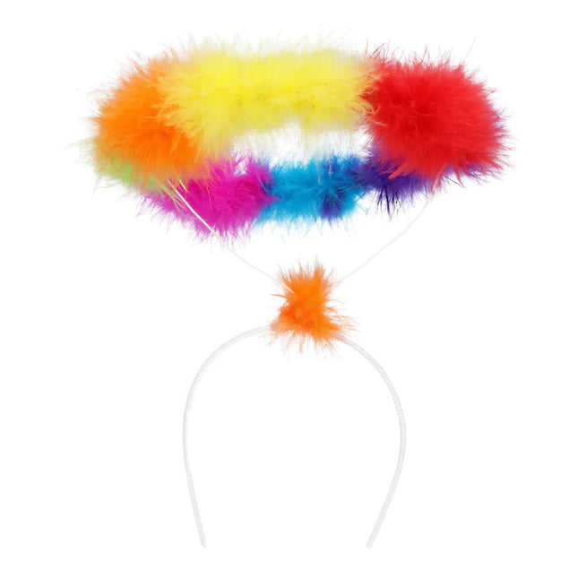 Regenboog Haarband Engel van Boland koop je bij Partywinkel