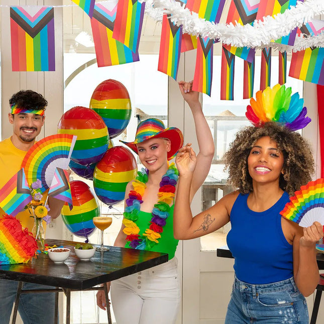 Regenboog Hawaii Krans van Boland koop je bij Partywinkel
