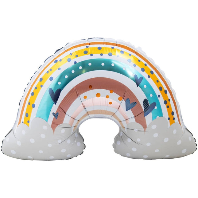 Regenboog Helium Ballon Leeg 68cm van Folat koop je bij Partywinkel