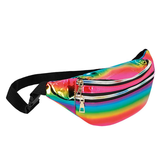 Regenboog Heuptas Holografisch van Boland koop je bij Partywinkel