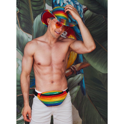 Regenboog Heuptasje Pailletten van Boland koop je bij Partywinkel