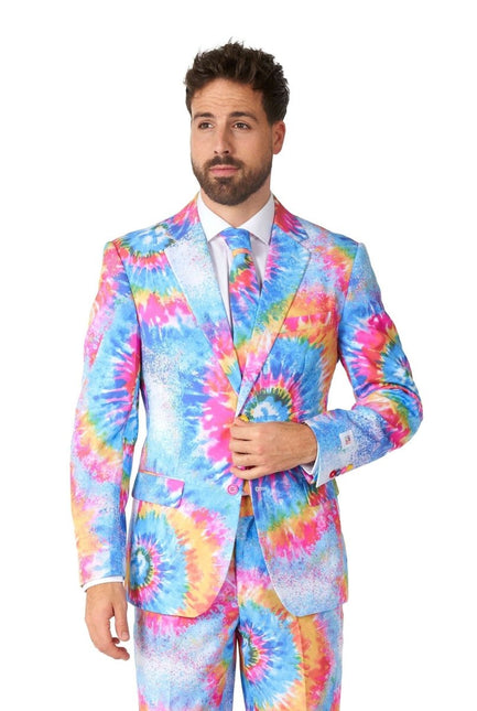 Regenboog Hippie 60's Pak Heren OppoSuits van OppoSuits koop je bij Partywinkel