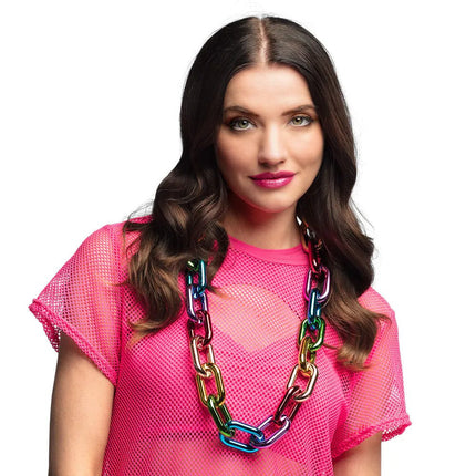 Regenboog Ketting Schakel van Boland koop je bij Partywinkel