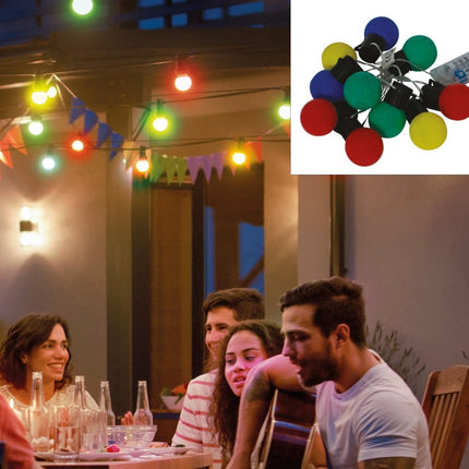 Regenboog Led Lampjes 1,5cm van Fiestas Guirca koop je bij Partywinkel