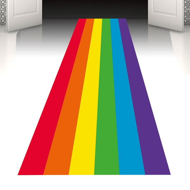 Regenboog Loper 60cm 4,5m van Boland koop je bij Partywinkel