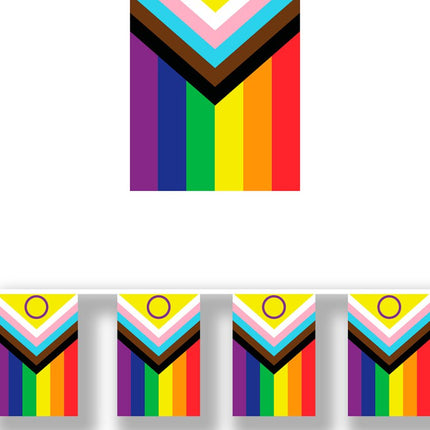 Regenboog Slinger 2,5m van Fiestas Guirca koop je bij Partywinkel