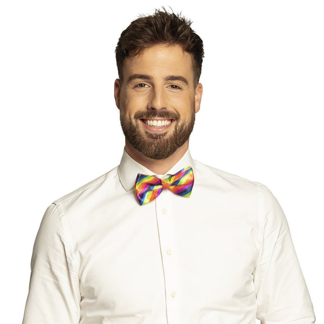 Regenboog Strik van Boland koop je bij Partywinkel